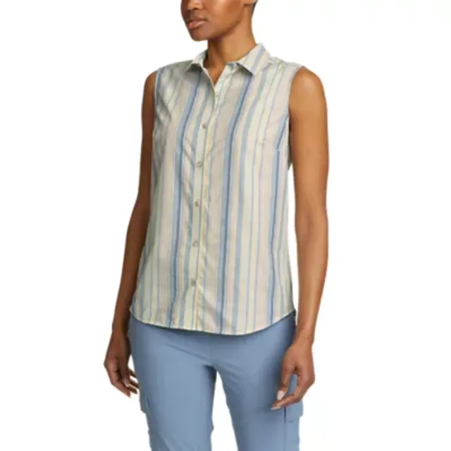 Eddie Bauer Women's Adventurer 3.0 Sleeveless Shirt 6 Eddie Bauer Women's Adventurer 3.0 Sleeveless Shirt - Image 4