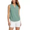 Eddie Bauer Women's Escapelite Sleeveless Split-Neck Shirt -Boutique Fashion Clothing Store https3A2F2Feddiebauer.scene7 .com2Fis2Fimage2FEddieBauer2FD0580432 102C1 640x