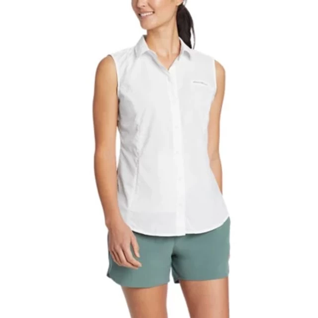 Eddie Bauer Women's Adventurer Pro Field Sleeveless Shirt 3 Eddie Bauer Women's Adventurer Pro Field Sleeveless Shirt