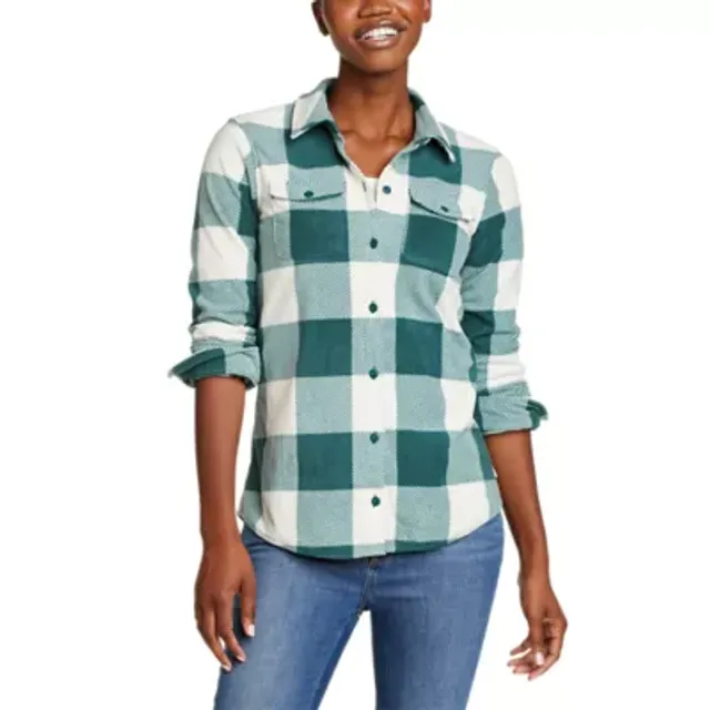 Eddie Bauer Women's Fast Fleece Shirt 3 Eddie Bauer Women's Fast Fleece Shirt