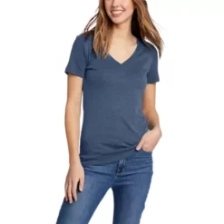 Eddie Bauer Women's Stine's Short-Sleeve V-Neck T-Shirt -Boutique Fashion Clothing Store https3A2F2Feddiebauer.scene7 .com2Fis2Fimage2FEddieBauer2FD0591196 315C1 640x