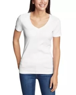 Eddie Bauer Women's Stine's Short-Sleeve V-Neck T-Shirt -Boutique Fashion Clothing Store https3A2F2Feddiebauer.scene7 .com2Fis2Fimage2FEddieBauer2FD0591196 500C1 640x