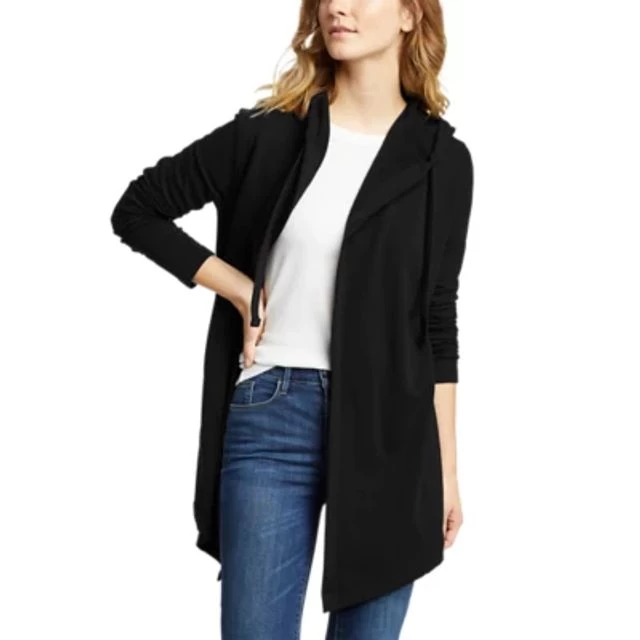 Eddie Bauer Women's Camp Fleece Hoodie Wrap 3 Eddie Bauer Women's Camp Fleece Hoodie Wrap