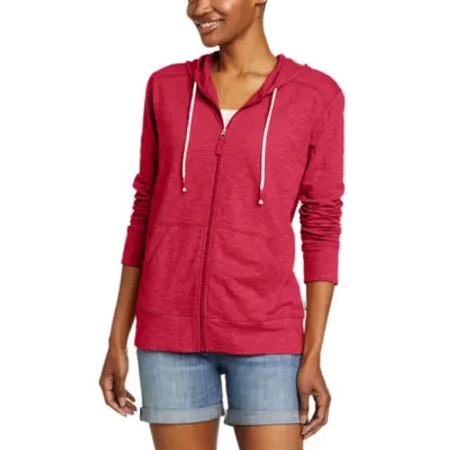 Eddie Bauer Women's Legend Wash Slub Full-Zip Hoodie 7 Eddie Bauer Women's Legend Wash Slub Full-Zip Hoodie - Image 5