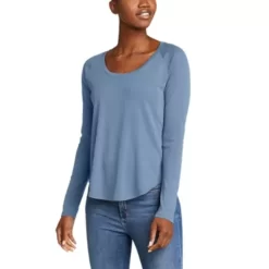 Eddie Bauer Women's Stine's Long-Sleeve Raglan Scoop Neck T-Shirt -Boutique Fashion Clothing Store https3A2F2Feddiebauer.scene7 .com2Fis2Fimage2FEddieBauer2FD0592225 336C1 640x