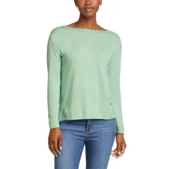 Eddie Bauer Women's Stine's High-Low Hem T-Shirt 7 Eddie Bauer Women's Stine's High-Low Hem T-Shirt -Boutique Fashion Clothing Store https3A2F2Feddiebauer.scene7 .com2Fis2Fimage2FEddieBauer2FD0592226 615C1 640x