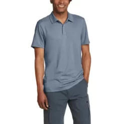 Eddie Bauer Men's Traverse Short-Sleeve Polo Shirt