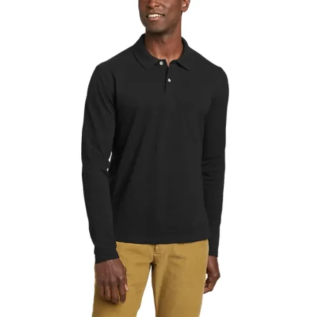 Eddie Bauer Men's Field Pro Long-Sleeve Polo 3 Eddie Bauer Men's Field Pro Long-Sleeve Polo