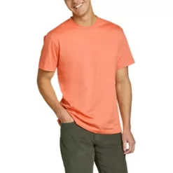 Eddie Bauer Men's Legend Wash 100% Cotton Short-Sleeve Classic T-Shirt -Boutique Fashion Clothing Store https3A2F2Feddiebauer.scene7 .com2Fis2Fimage2FEddieBauer2FD0662784 443C1 640x