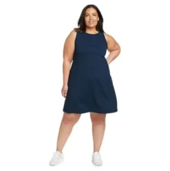 Eddie Bauer Women's Aster Sleeveless Empire-Waist Dress -Boutique Fashion Clothing Store https3A2F2Feddiebauer.scene7 .com2Fis2Fimage2FEddieBauer2FP0312607 405C1 640x